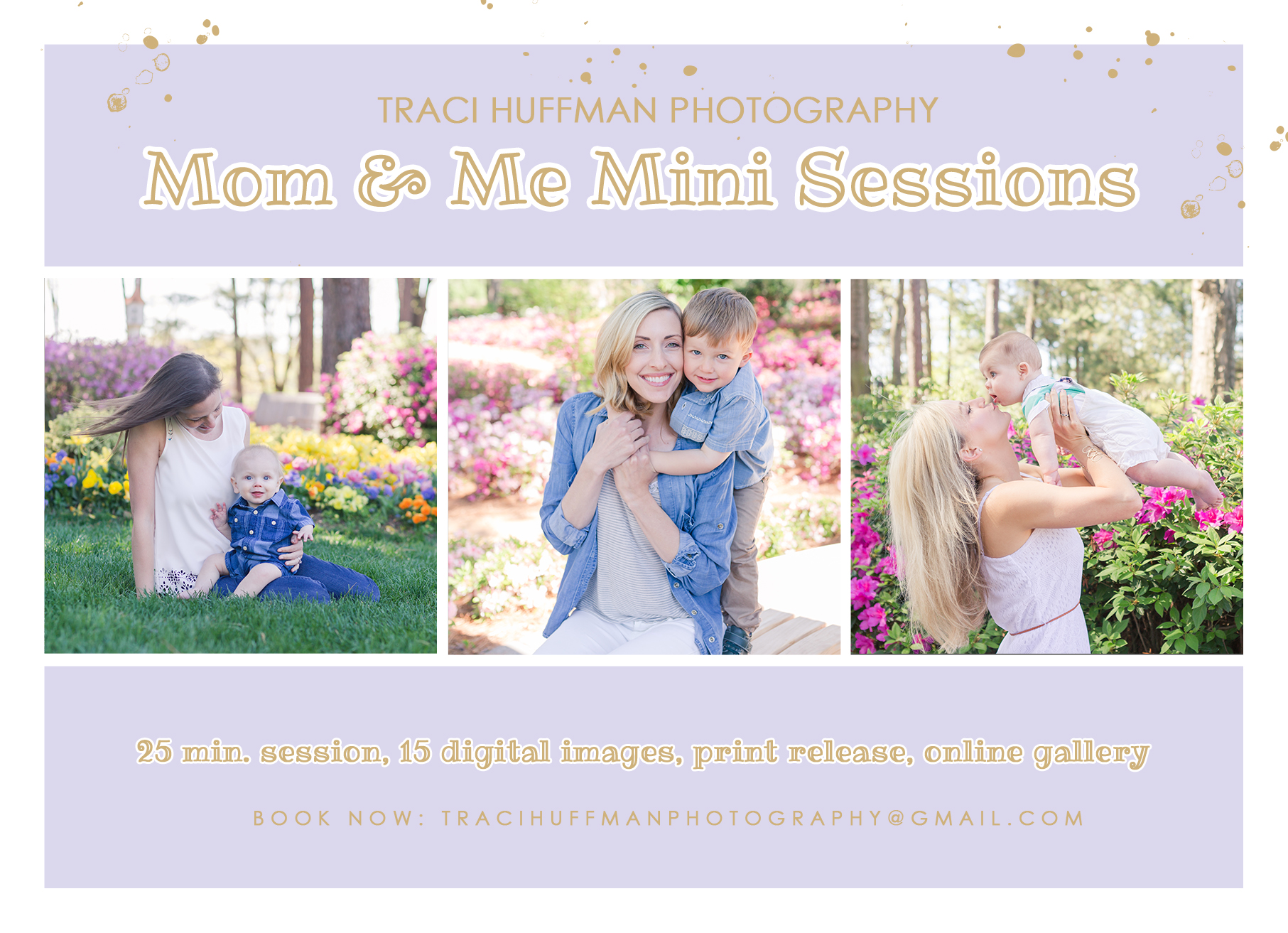 mothers day gift of photos by Traci Huffman Photography
