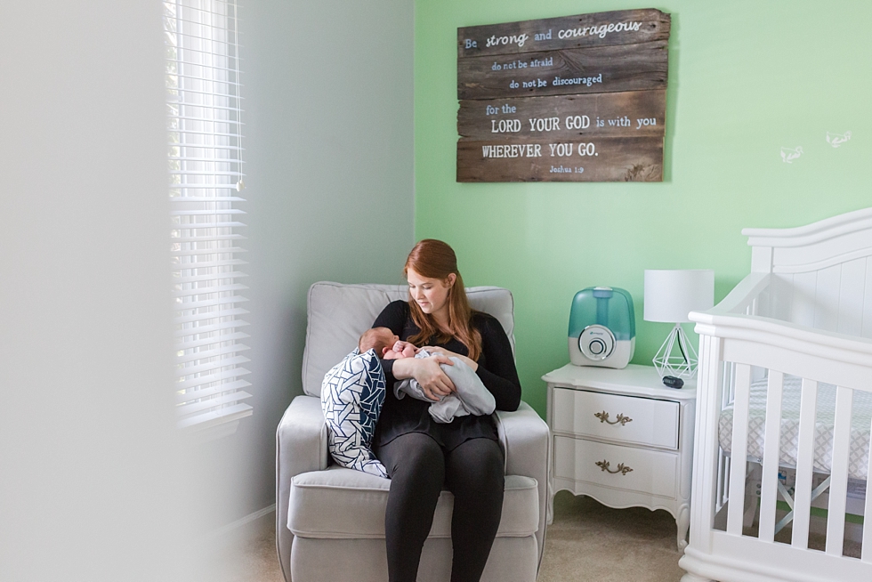 Newborn Photographer in Cary NC - Traci Huffman Photography - Dean