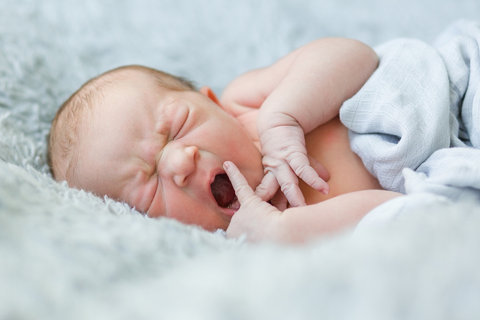 Newborn Photographer in Cary NC - Traci Huffman Photography - Dean