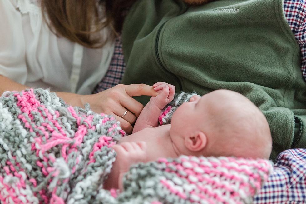 newborn photos by Holly Springs newborn photographer Traci Huffman Photography | Ellie