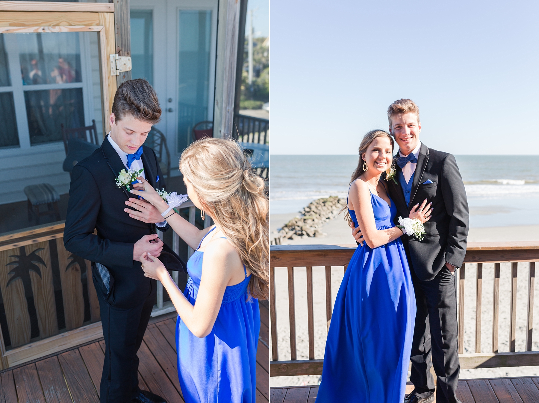 High School Prom | Folly Beach, SC | Mroz Sneak Peeks