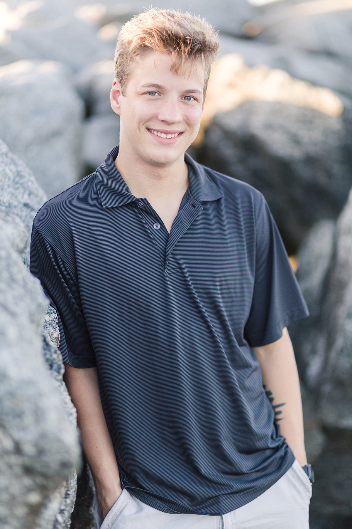 senior photos on Folly Beach, SC family and birthday photographer - Traci Huffman Photography - Logan and Alexis_0003.jpg