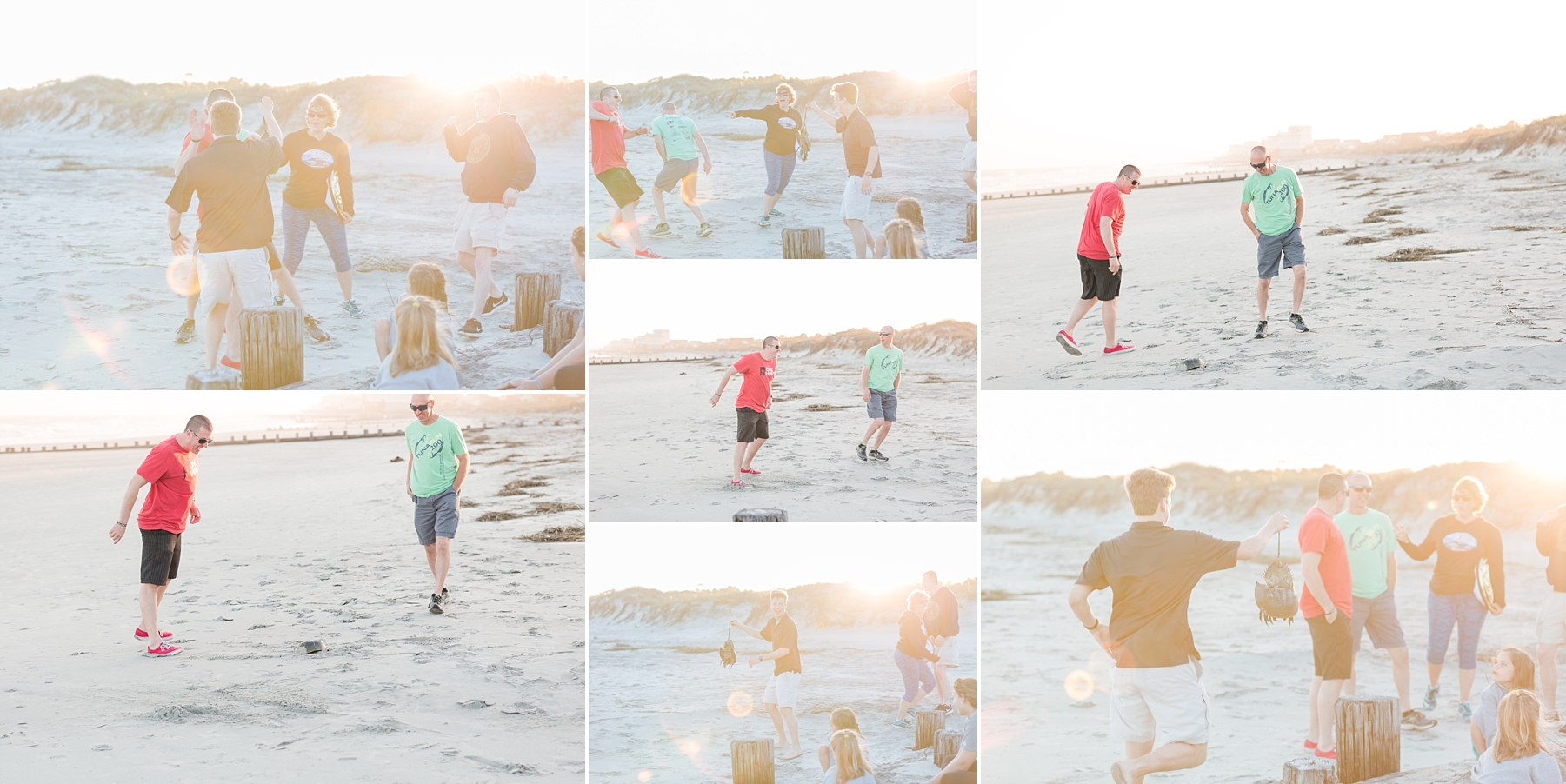 senior photos on Folly Beach, SC by senior portrait photographer - Traci Huffman Photography - Logan and Alexis